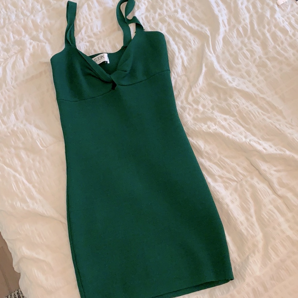 Green dress